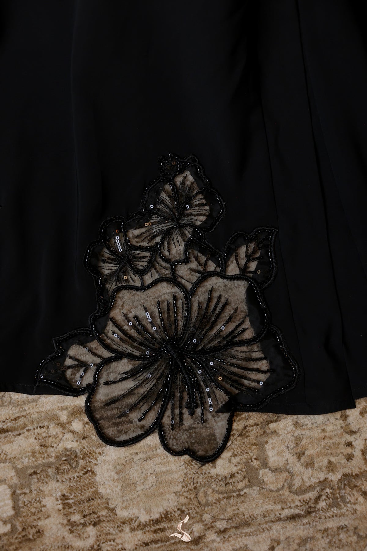 Black flower