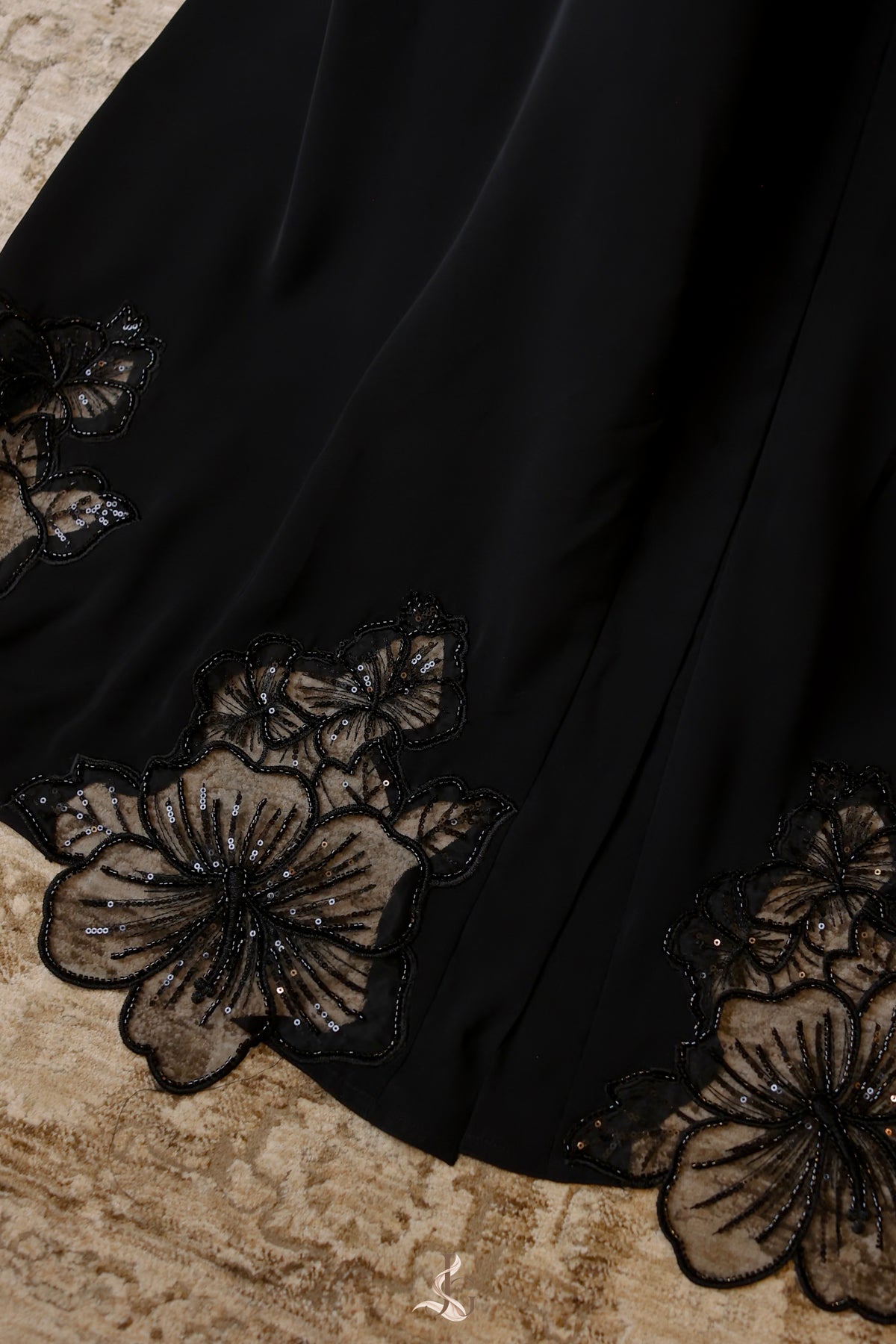Black flower